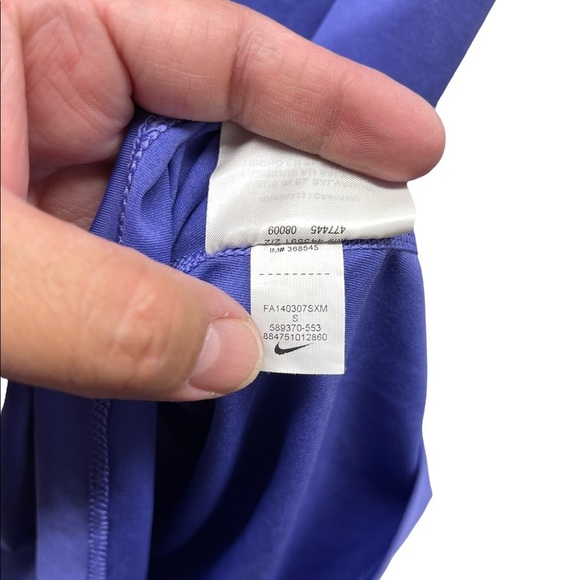 Nike Women's Short Sleeve Tee - Purple - Picture 3 of 5